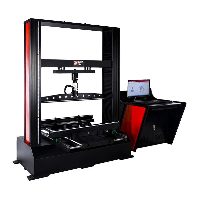 آلة اختبار الضغط والمرونة متعددة الوظائف من سلسلة WDW من نوع الباب ذو العمود المزدوج والكمبيوتر الصغير ذو المسمار المزدوج