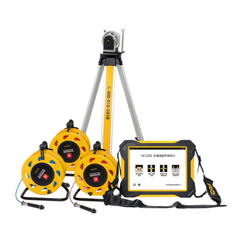 HC-U98/U96/U93 جهاز اختبار الخوازيق بالموجات فوق الصوتية متعدد القنوات