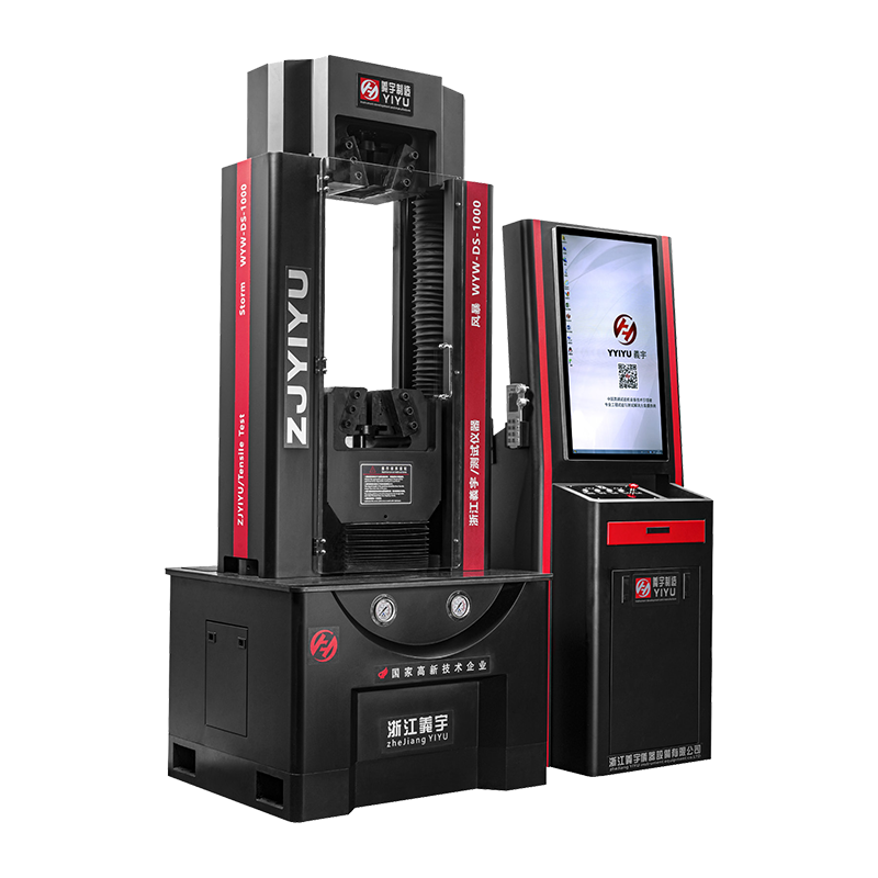 آلة الاختبار العالمية المؤازرة الكهربائية الهيدروليكية من سلسلة WYW-DS الخالية من الاهتزازات