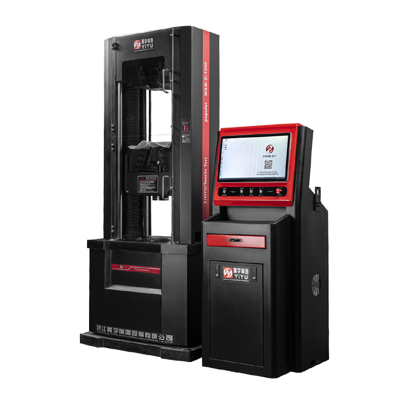 آلة الاختبار العالمية المؤازرة الكهروهيدروليكية التي يتم التحكم فيها عن طريق الحواسيب الصغيرة سلسلة WAW-D