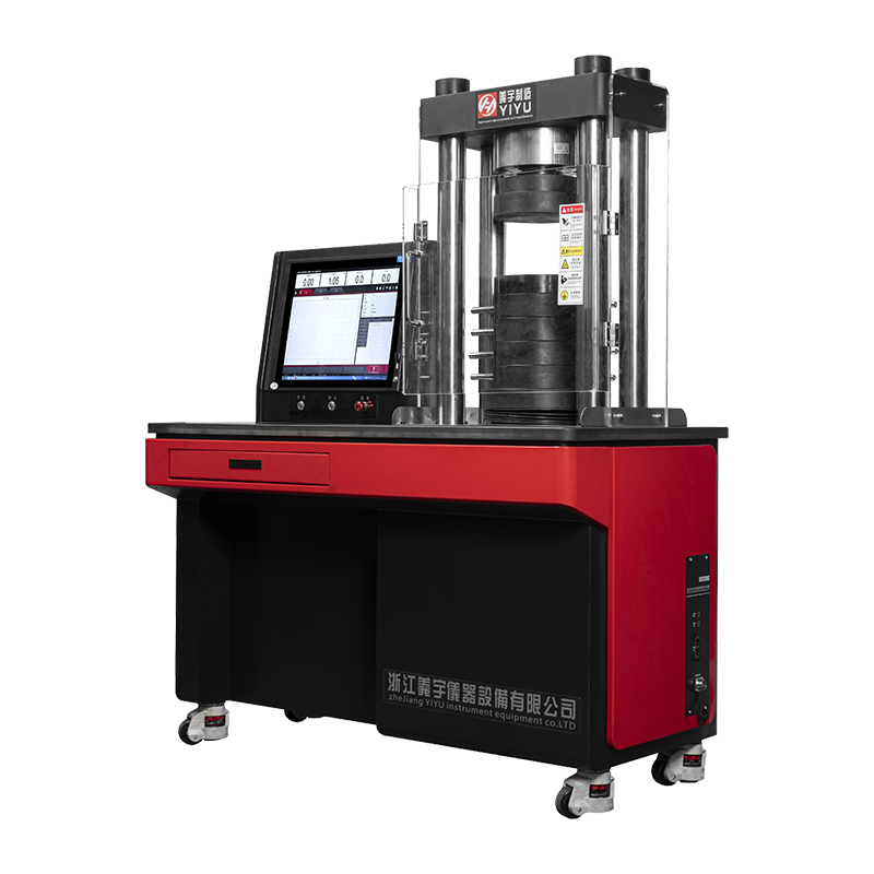 آلة اختبار الضغط المؤازرة الكهربائية الهيدروليكية التي يتم التحكم فيها بواسطة الكمبيوتر الصغير، سلسلة YAW